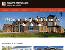 Tablet Screenshot of bigskyrcontrol.com